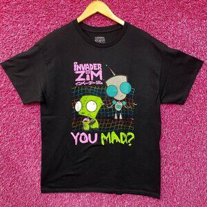Nickelodeon Invader Zim You Mad Gir T-Shirt Size XL